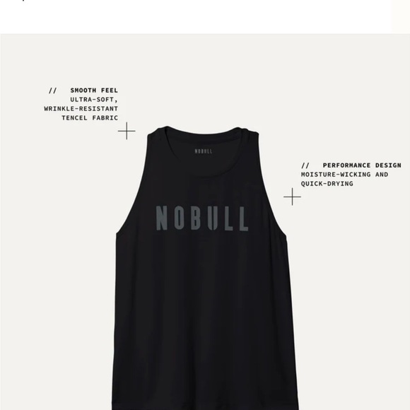 NOBULL Black High-Neck Tank Top - Picture 4 of 4